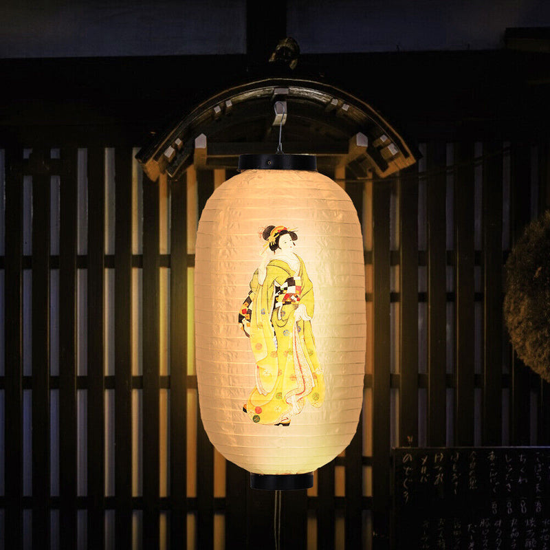 10 inch Customized Chinse Style Character Painted Lantern for Hanging (B)) Newly
