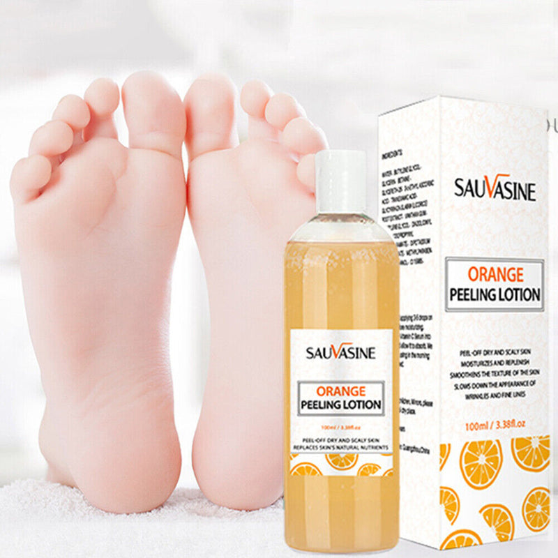 100ml Orange Peeling Lotion Remove Armpit Dark Skin Exfoliating Whitening