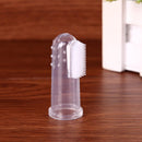 Pet Dog Cat Silicone Finger Toothbrush Oral Dental Cleaning Teeth Care(01) Newly