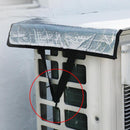 Air Conditioner Cover Anti-Dust Anti Waterproof Sunproof for Outdoor`