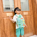 #A Cute Dinosaur Kid Backpack Kindergarten Children Boy Girl Nylon Casual Scho