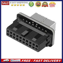 Motherboard USB3.0 19P/20P to TYPE-E 90 Degree Adapter Chassis Front Type C Port