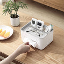 Tissue Box Remote Control Napkin Sundries Case Holder Living Room Desk Organizer