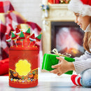 Children Gift Santa Claus Hat Elf Hat Xmas Decor Lollipop Top Topper Cover