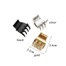 Headwear Hair Accessories Horsetail Clip Bangs Clamp Hair Clips Metal Hair Claw