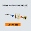 Parrot Chew Toys Mouth Molars Hanging String Toys for Calcium Supplementati