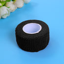 Golf Grip Anti-Skid Cotton Elastic Finger Wrap Support Bandage Tapes(Black)
