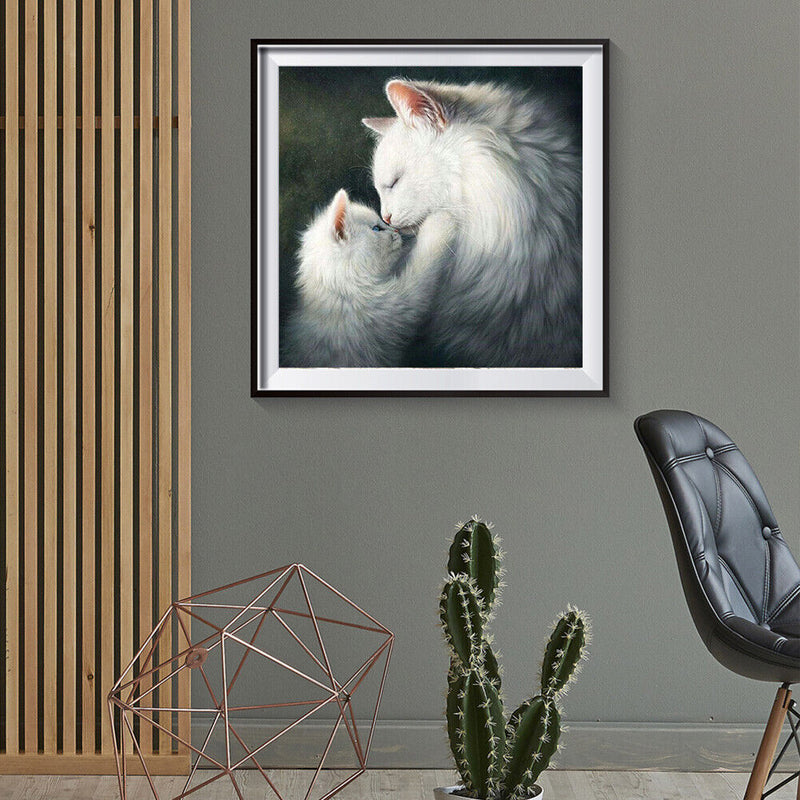 Diamond Painting Cat Full Square Drill Picture of Rhinestone DIY Drawing Kit