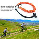 Bicycle Elastic Leash Belt Nylon Parent-Child MTB Bike Towing Rope (Orange)