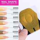 Acrylic UV Gel Fish Flower French Manicure  Nail Forms DIY Tips Extension Tools