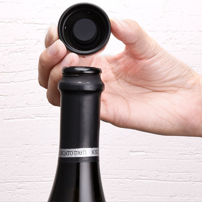 Red Wine Bottle Vacuum Cap Beer Beverage Champagne Silicone Stopper Sealer