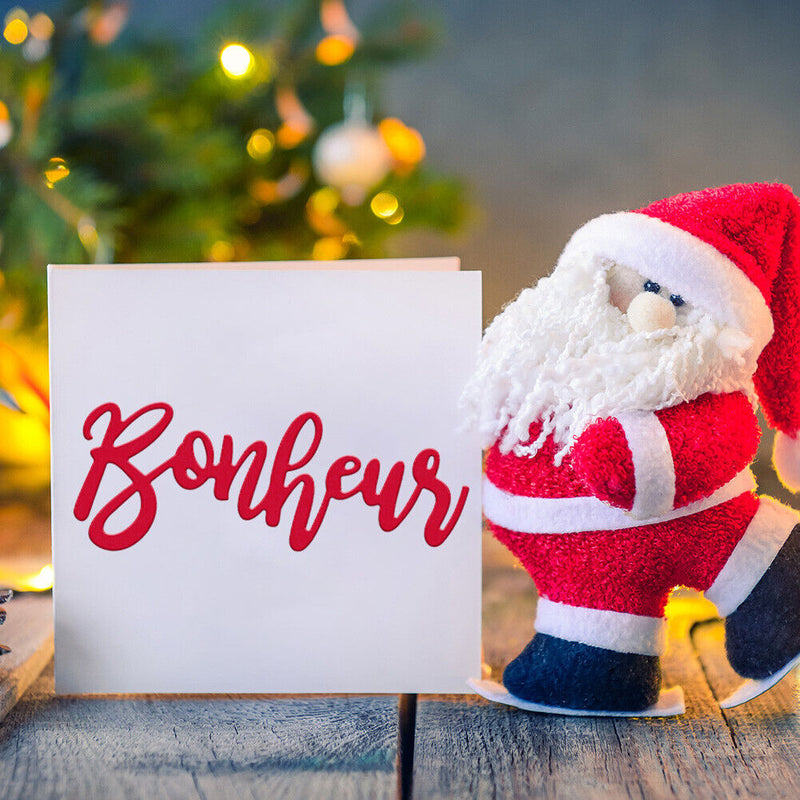 French Letter Cutting Dies for DIY Scrapbooking Album Card Making (H3997) Newly