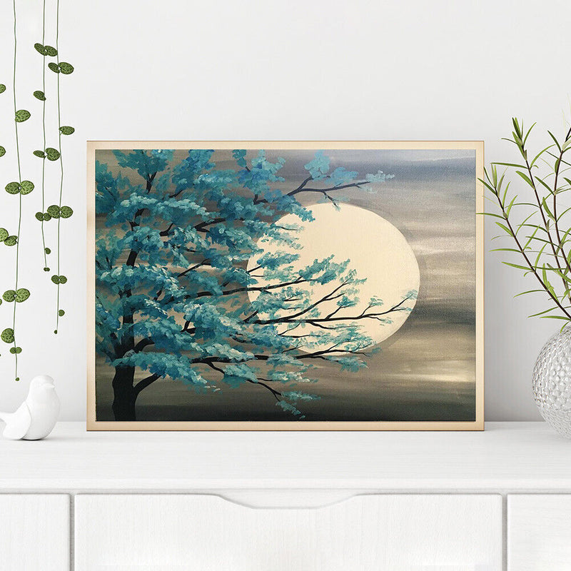 Digital Paint Scenery Painted By Numbers On Canvas Wall Decor M138