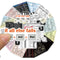 30 Pcs Computer Shortcut Keys Excel/Word Graffiti Stickers DIY Decoration&