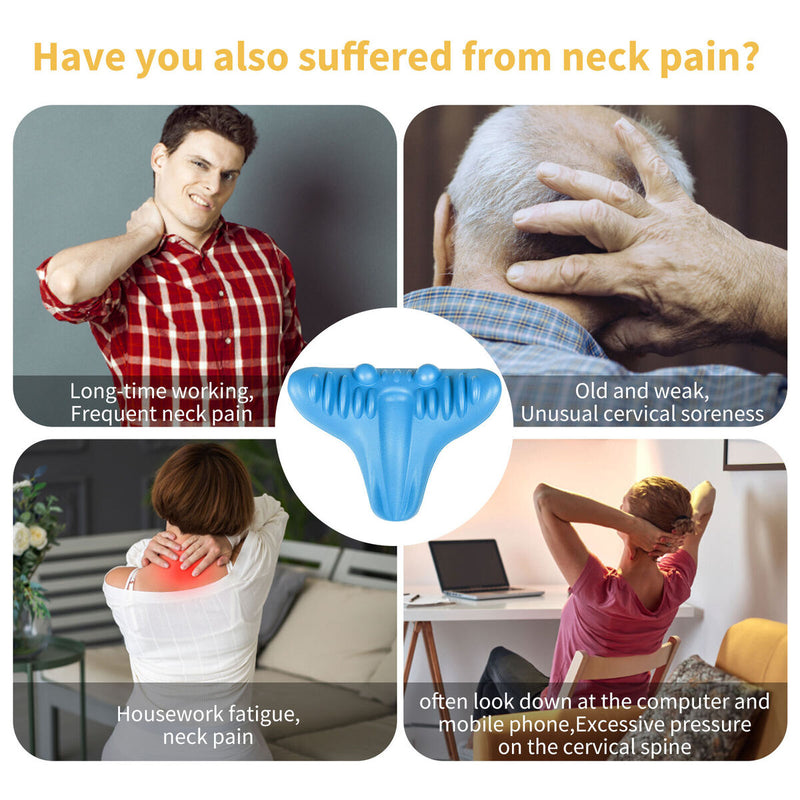 Neck and Shoulder Relaxer Neck Muscle Relax Tool for Cervical Spine Alignment