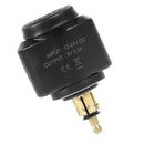 Motorcycle 3.1A Dual USB Charger Adapter for BMW Hella/DIN Powerlet Plug DC 12V