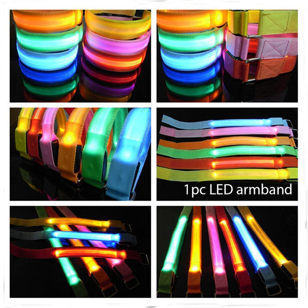 Wristbands Night Running Belt Light Arm Strap Cycling Accessories LED Armband