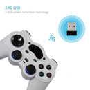 2.4G Wireless Gaming Controller USB Receiver Joystick (No stand White) Newly