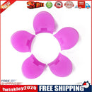 5pcs Rubber Clarinet Thumb Rest Covers Finger Rest Protective Pads (Purple)