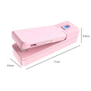Portable Heat Sealer Rechargeable Food Snack Storage Bag Sealing (Pink)