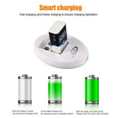 Battery Charger Adapter 2 Slot For 6F22 9V NI-MH Ni-CD Li-ion Batteries