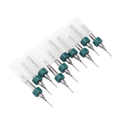 10pcs Circuit Board PCB Drill Bits Tungsten Steel Twist Drill Bits (0.5mm) Newly