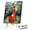 Dance Couple Oil Paint by Numbers Hand Painted Frameless Picture Home Ornament