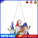 DIY Applique Diamond Four Gnomes Wall Hanger Acrylic Craft Kit Door Pendant