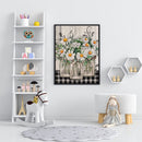 5D Diamond Painting DIY Flower Full Round Drill Mosaic Picture Rhinestone C
