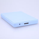 2.5in USB 3.0 SATA Hd Box HDD Hard Drive External Enclosure Case(Blue)