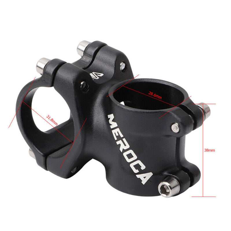 MEROCA Bike Stem 31.8x35mm Handlebar Aluminum Alloy Mountain Road Bike Parts