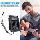 LC-5 Acoustic Guitar Pickup EQ5 Preamp LCD Tuner Piezo Pickup Equalizer Sys