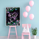 DIY Diamond Painting Kits Heart Partial Special Shape Drill Wall Home Decoration