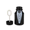 Shower Bubbles Maker Empty Bubble Soap Bottles Wedding Decor (Groom Suit) Newly