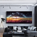 Star on the Lake 5D DIY Diamond Painting Full Round Drill Embroidery Canvas Arts