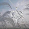Women Girls "Always In My Heart" Animal Pendant Elephant Necklace Zircon
