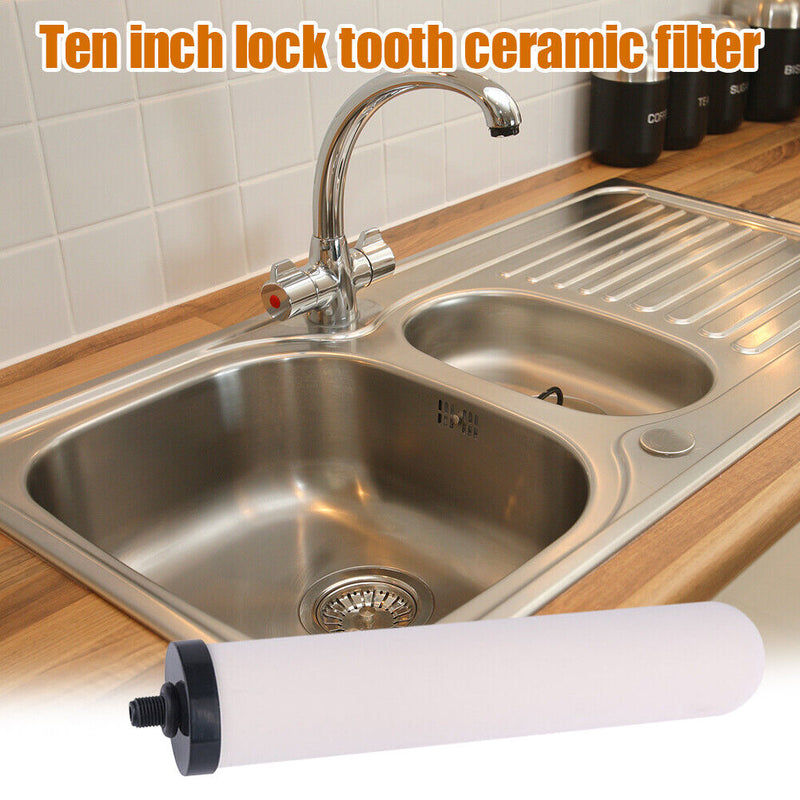 10 inch Faucet Water Purifier Parts Activated Carbon Water Filter Candle Newly