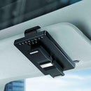 3 in 1 Car Glasses Clip Car Accessories Card Pen Holder Holder Portable ABS M1A7