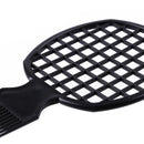 Double End Hair Twist Comb Pro Curly Afro Dirty Braid Twisted Tool (Black)