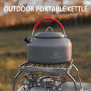 Outdoor Camping Water Kettle Stainless Steel Hiking Picnic Cookware Teapot Newly