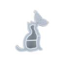 Key Ring Silicone Mould Quicksand Shaker Mold Hanging Pendant Keychain Mold
