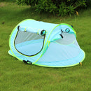Foldable Beach Tent Zipper Play Tent Tear Resistant Sleep Bed for Indoor Ou