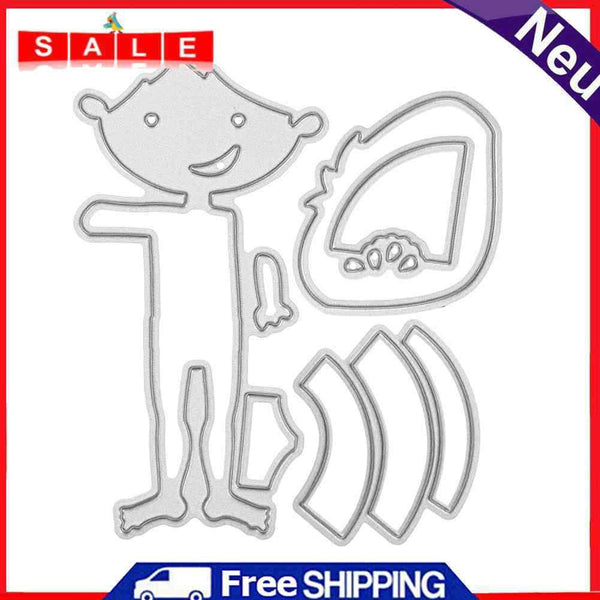 Snowvirtuos 4pcs Watermelon Boy DIY Stencil Cutting Tools? Emboss Scrapbook