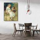 Painting By Numbers DIY Happy Kids Together Hand Painted Artwork Picture Cr