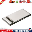 Fashion Stainless Steel Cash Clamp Holder Portable Money Clip Wallet