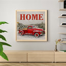 Letters Home DIY Oil Paint by Numbers Coded Hand Painted Acrylic Picture Gifts