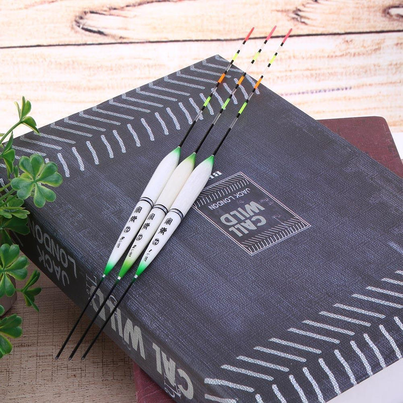 3pcs 31g 3.2CM Float LED Electric Float Lightweight Battery Fishing Gear Ni