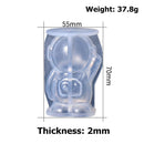 Reusable Cake Chocolate Making Ice Maker Astronaut Ice Cube Mold Silicone Mould