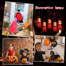 Halloween Glowing Wizard Light Safe LED Ghost String Lantern 5 in 1 Party F