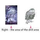 5D DIY Diamond Painting Bird Cross Stitch Embroidery Mosaic Kit Needlework